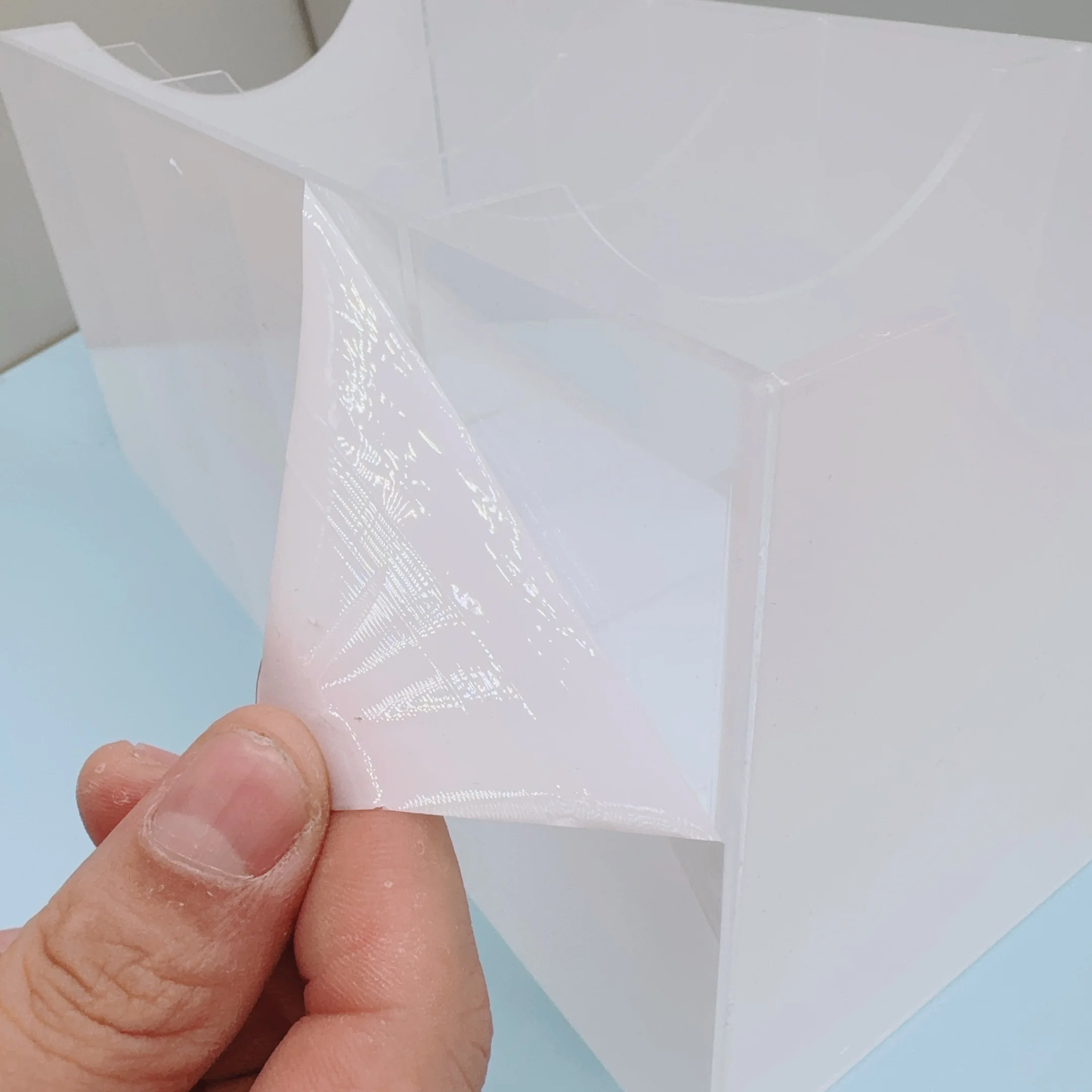 صناديق تنظيم حزام الشبكة 3/5/7، حامل تخزين حزام أكريليك للخزانة، حافظة عرض للربط، ربطة القوس فيونكة، رف تخزين الحزام والعرض