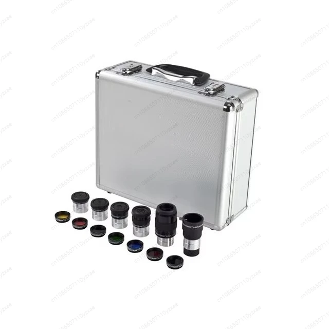 

Astronomical Telescope Accessory Set 94303 Eyepieces Filters Celestron 1.25" Eyepiece & Filter Kit With Aluminum Case - 94303