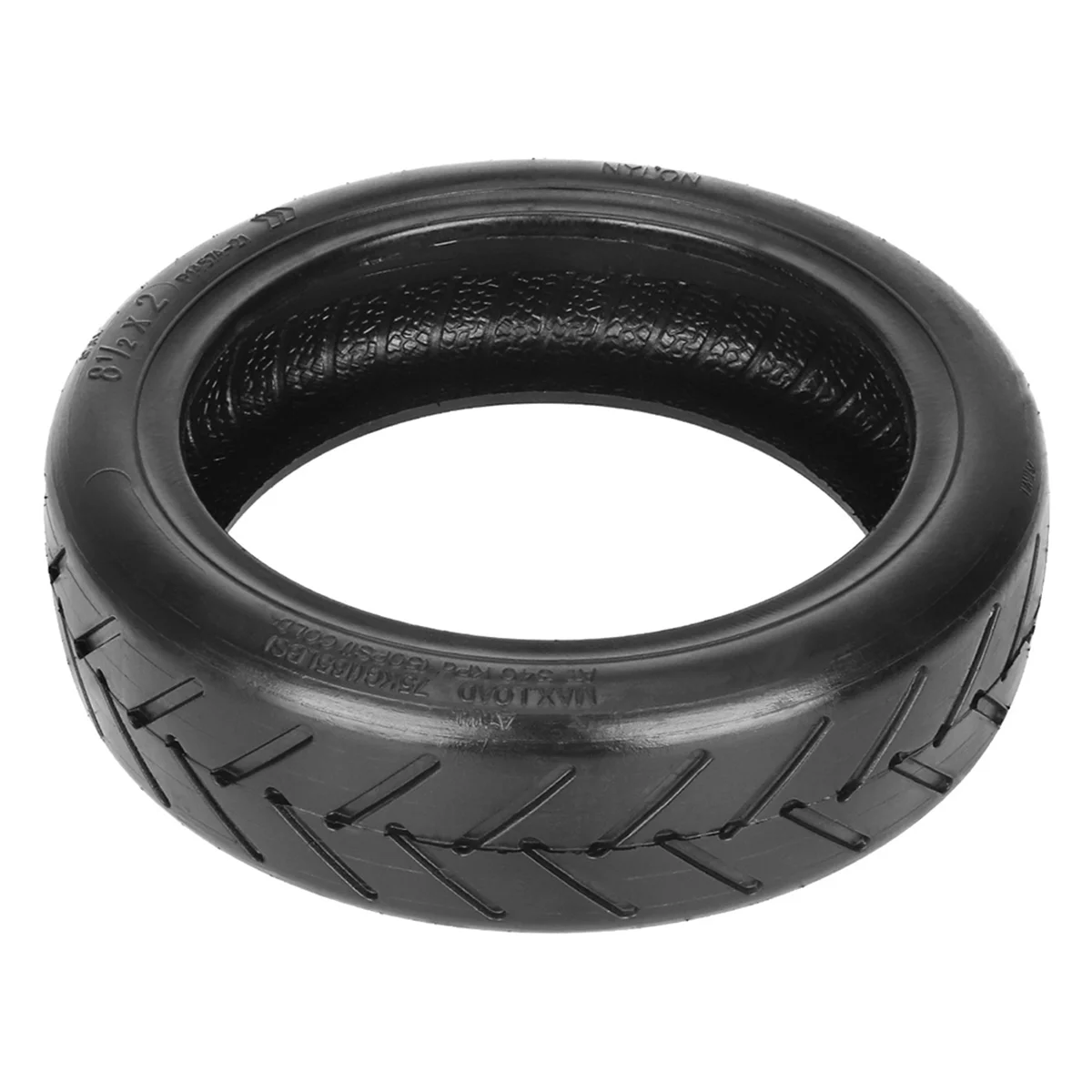 AUU-8.5x2 Outer Tire M365 Scooter 81/2x2 Tubeless Tire 8.5-Inch Vacuum Tire Modification