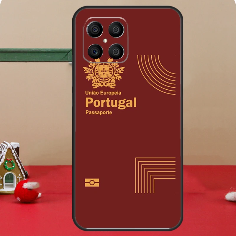 Portugal Flag For Huawei Honor Magic 5 Pro X8 X9a 50 70 P Smart 2019 Nova 9 5T P60 P20 P40 P30 Lite Case