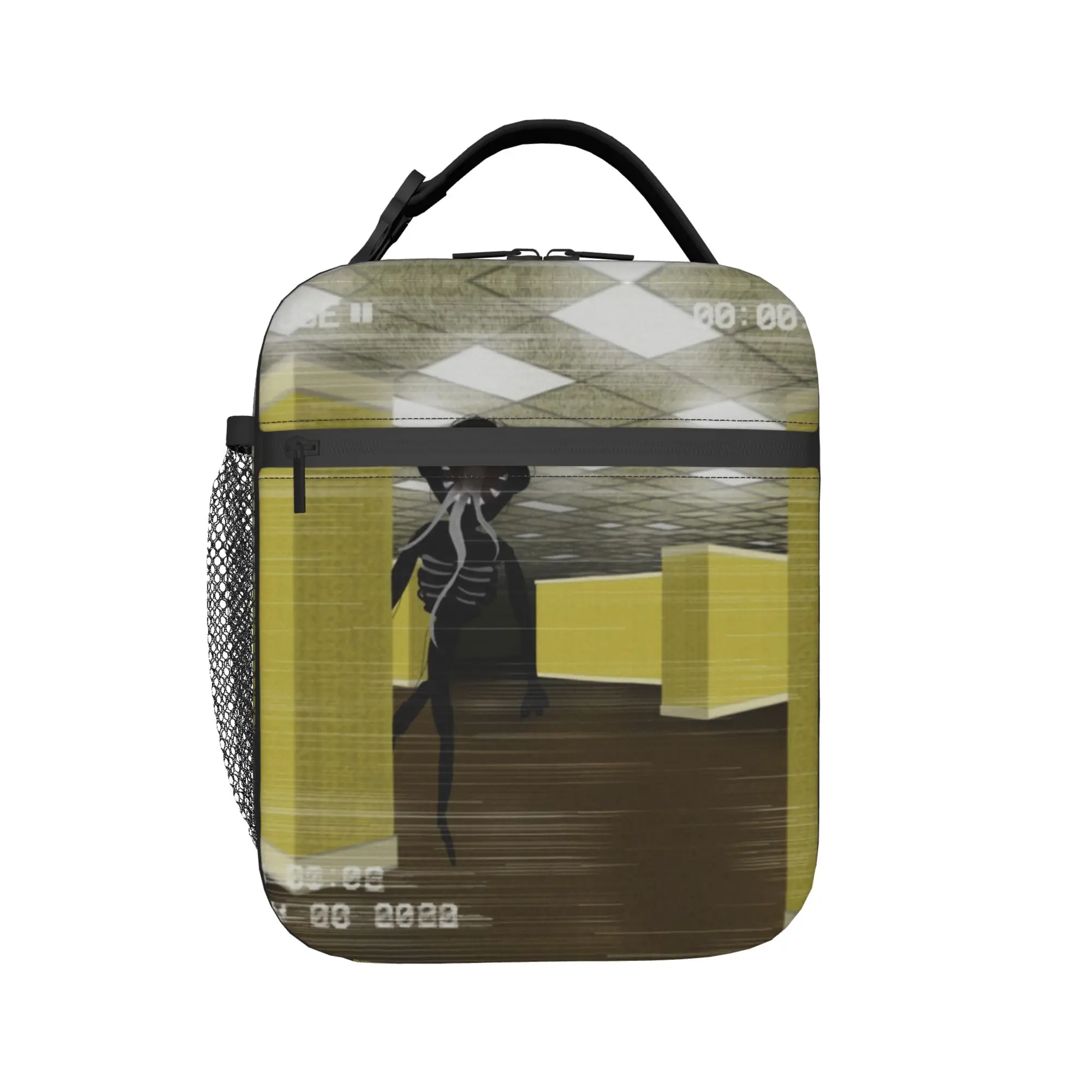 The Backrooms Insulated Lunch Bag High Capacity  Lunch Container Thermal Bag Tote Lunch Box School  Travel Men Women