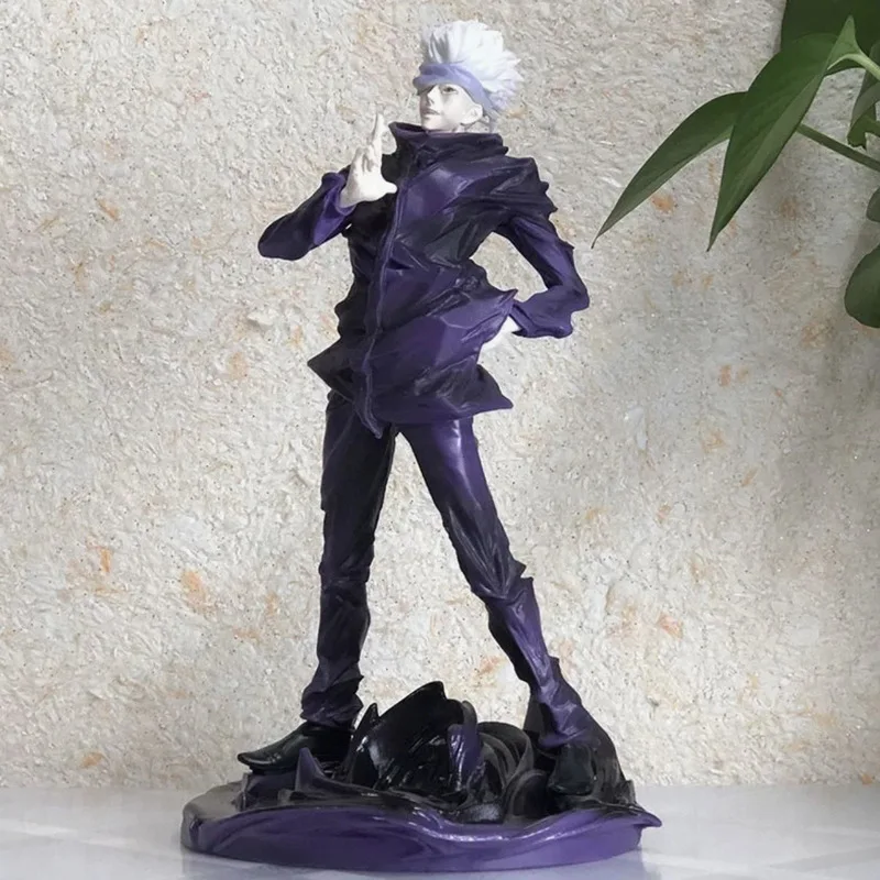 Nieuwe 25 cm Anime Jujutsu Kaisen Satoru Gojo Figuur UNO Onbeperkt Ruimte Vechten Houding Model Speelgoed Gift Collection Action Figure