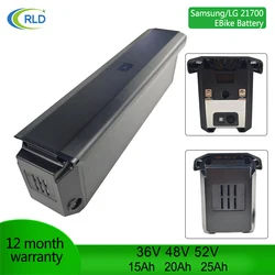 Himiway ebike Battery 36V 48V 52V 15Ah 20Ah 25Ah Samsung cell SYR Hidden Fat Tire batteries for Zebra Cobra Pro Step Thru Bigdog