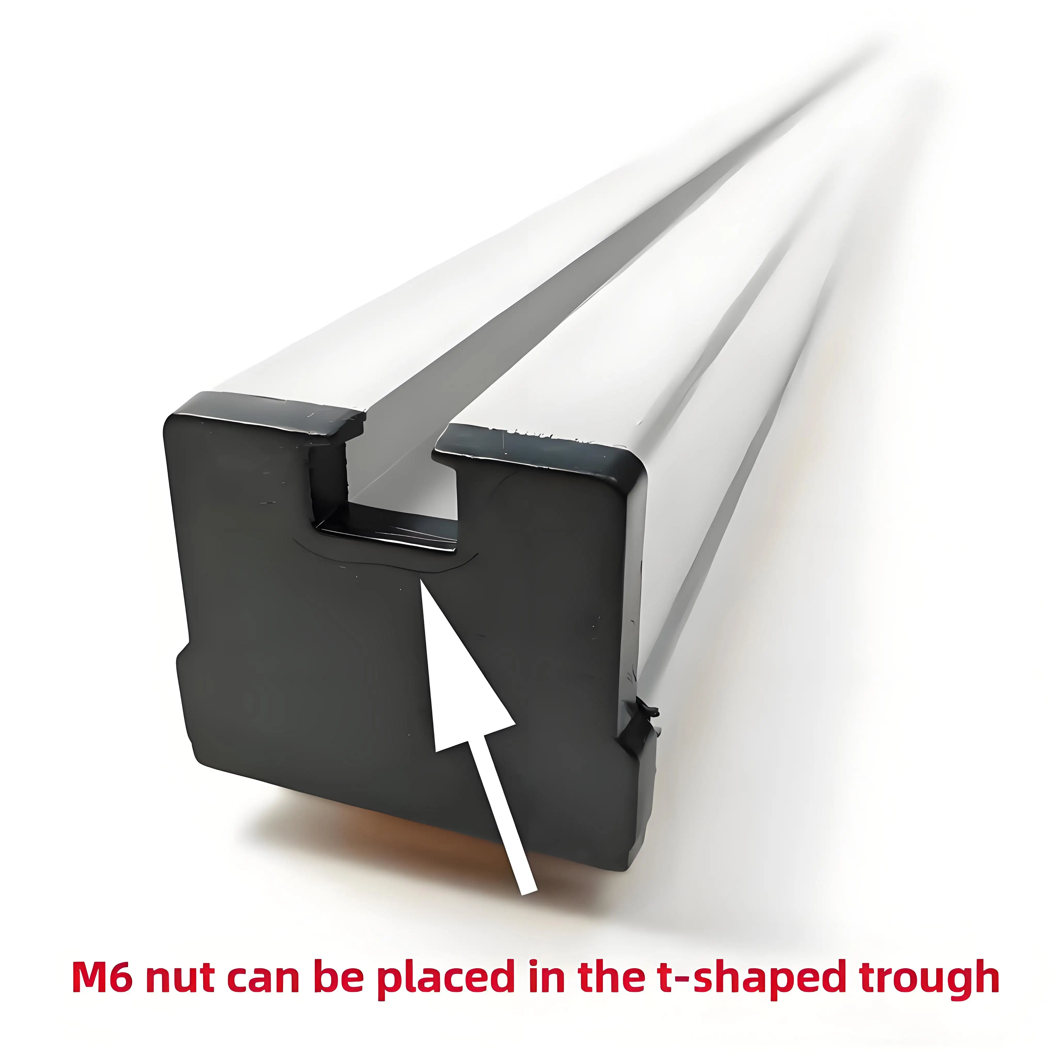 Aluminum Alloy Fluent Strip Slide Rail Roller Push Table Saw Edge Banding Woodworking Machinery Accessories Tools view 6
