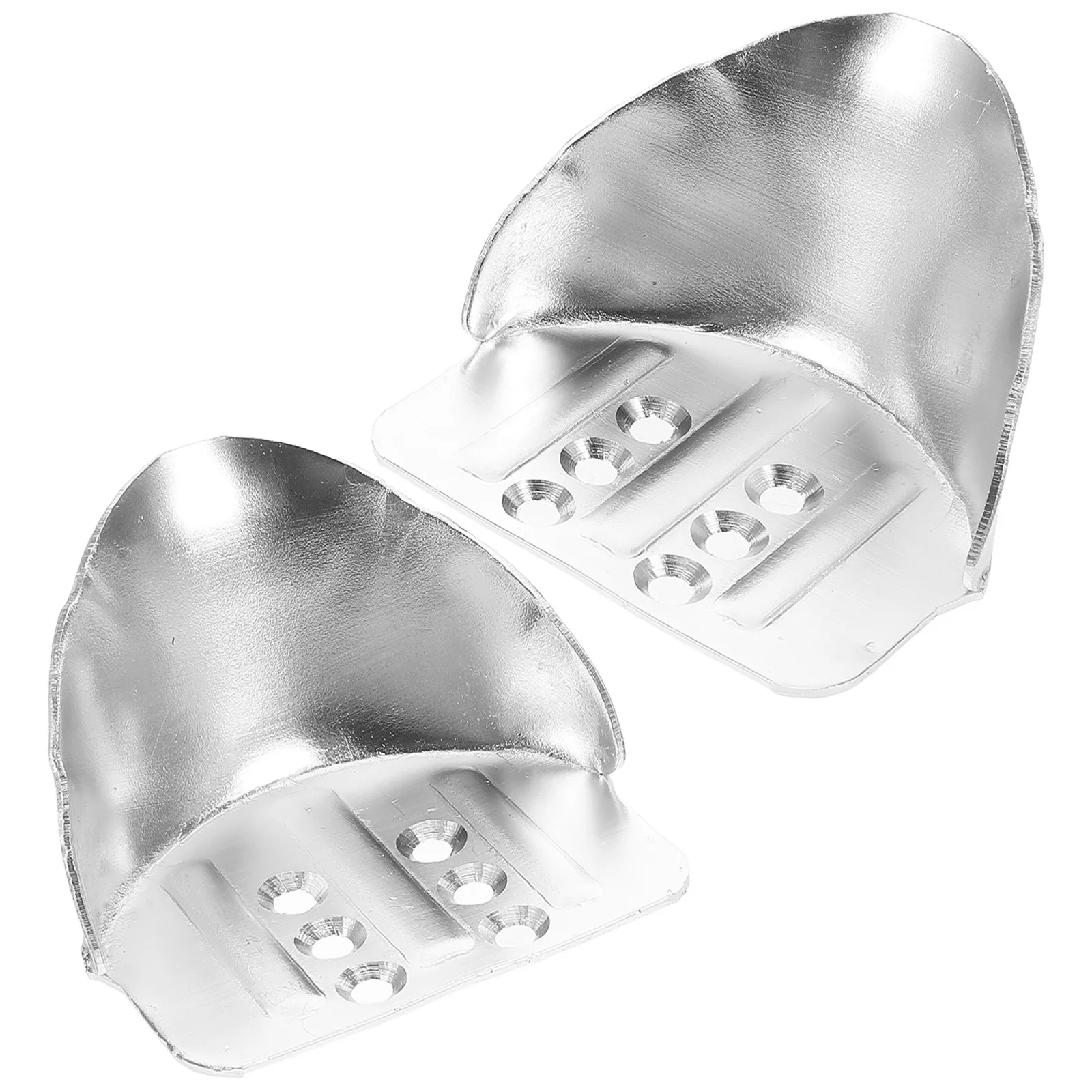1 ensemble de kit de remplacement de supports de talon pour échasses à cloisons sèches, supports de talon métalliques stables, pour maintenir l'équilibre, la sécurité et une efficacité accrue en travaux en hauteur
