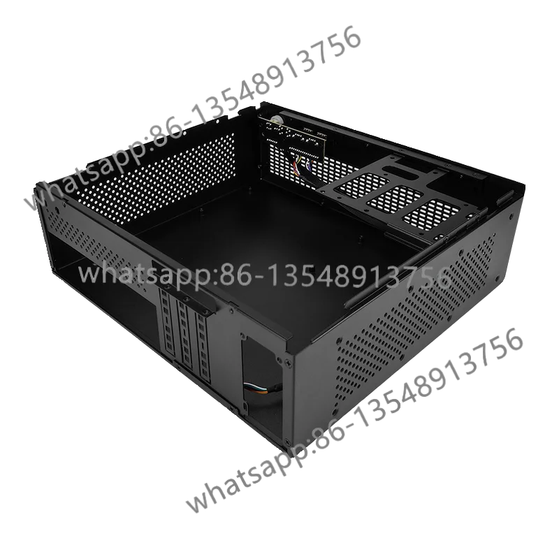 

Маленький корпус для компьютера GM105, 8-литровый вертикальный спальный корпус FELX, маленький блок питания 1U, настольный маленький корпус MATX на складе