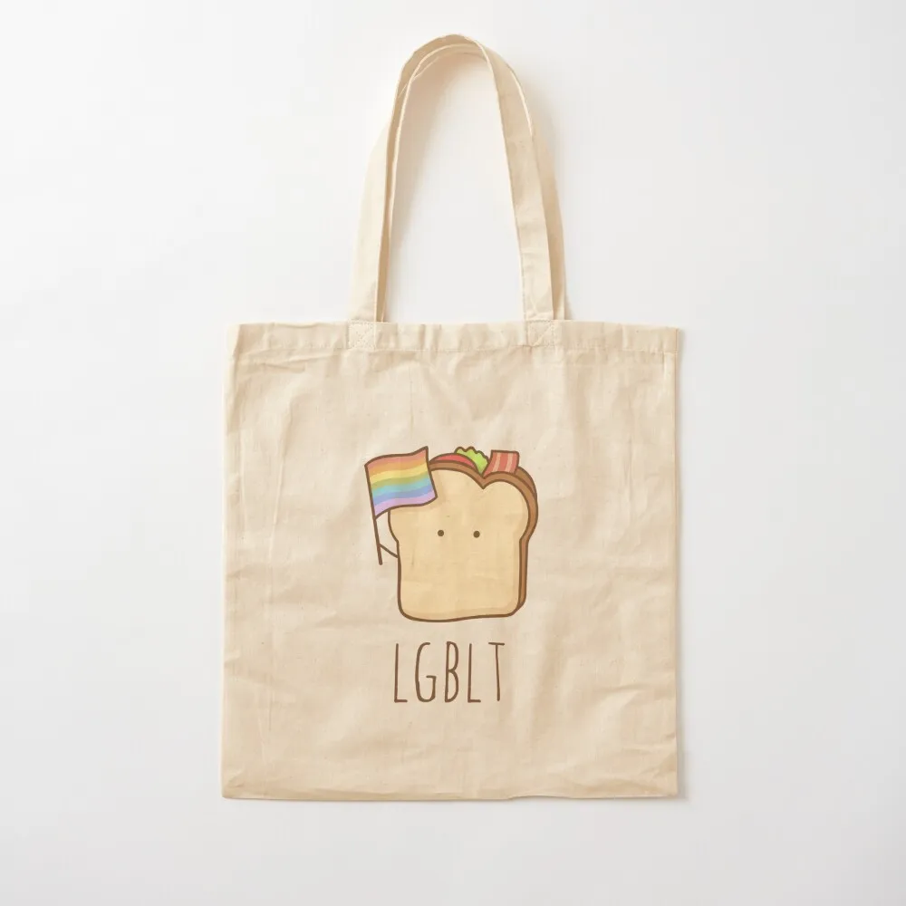 

LGBLT Tote Bag eco bag folding Women's handbag Canvas Tote Bag