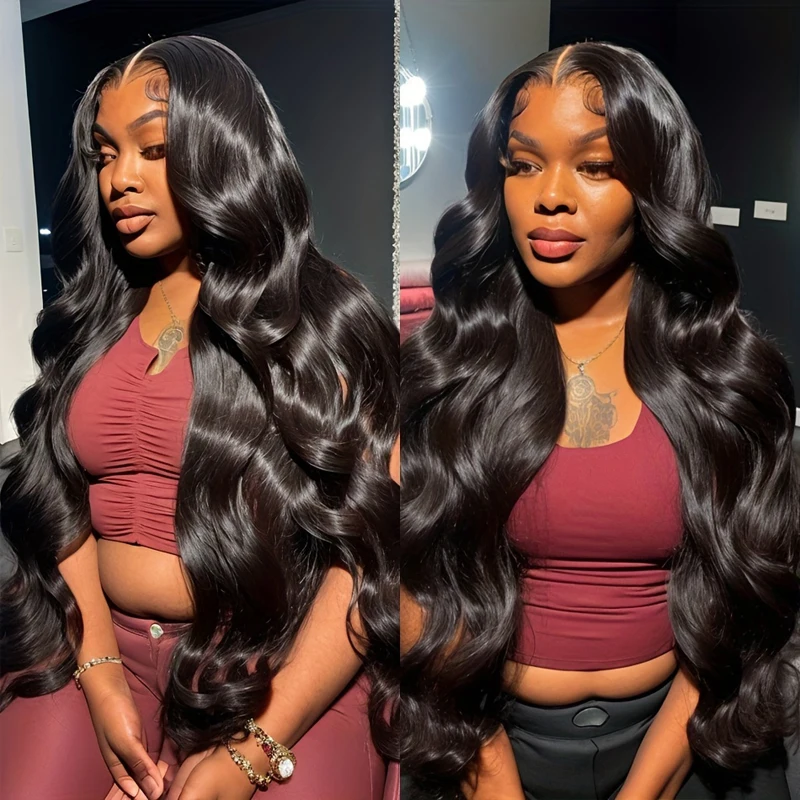 Body wave 5x5 Closure hd lace frontal human hair wig 30 inch lace front wigs cheap on sale clearance Glueless Wig Ready to Wear