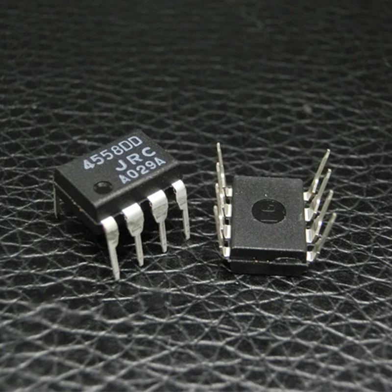 50PCS/new Original Genuine Goods Japan JRC4558DD NJM4558DD Dual Operational Amplifier In-line DIP-8