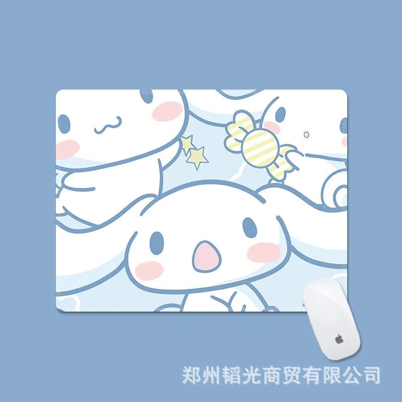 

Sanrio Cinnamoroll Cartoon Mouse Pad Anime Figure Q Figural Creative Antiskid Table Mat Mouse Mat Cute Decoration Birthday Gifts