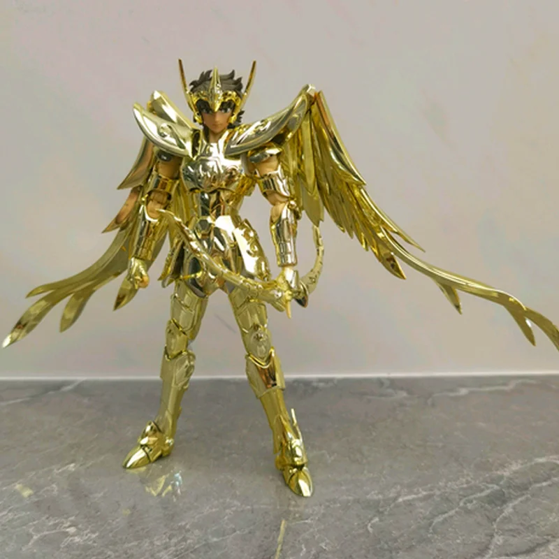 

CS Model Saint Seiya Myth Cloth EX 2.0 Sagittarius Aiolos with Pegasus Head 24K/OCE Gold Knights of the Zodiac Action Figure