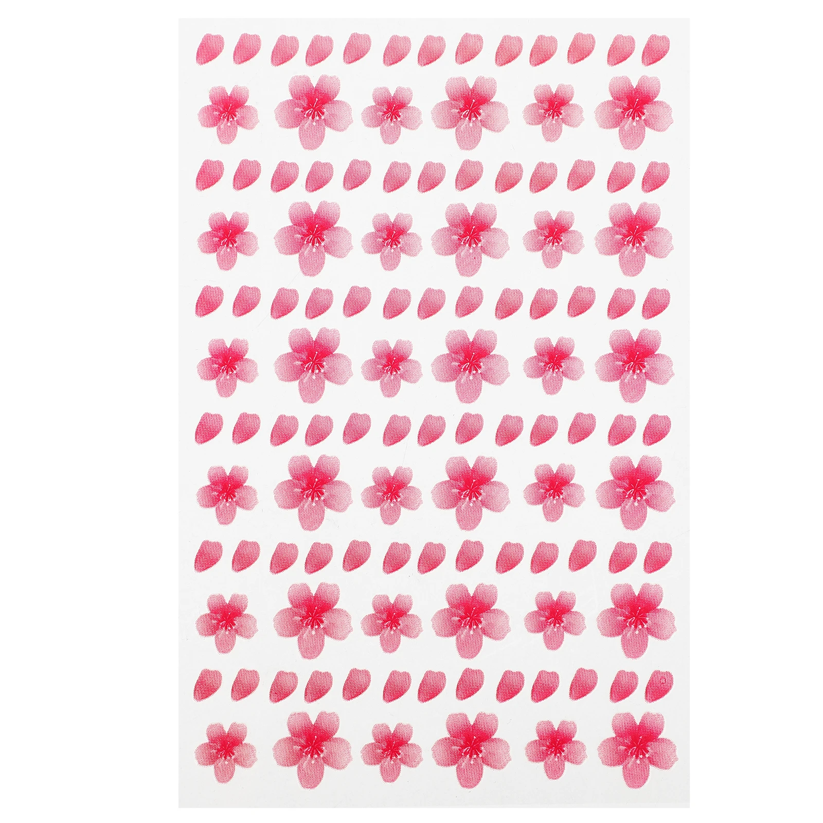 

Pink Sakura Face Stickers Cherry Blossom Flower Decals Creative Makeup Labels Painted Envelope Floral Design Wedding Party