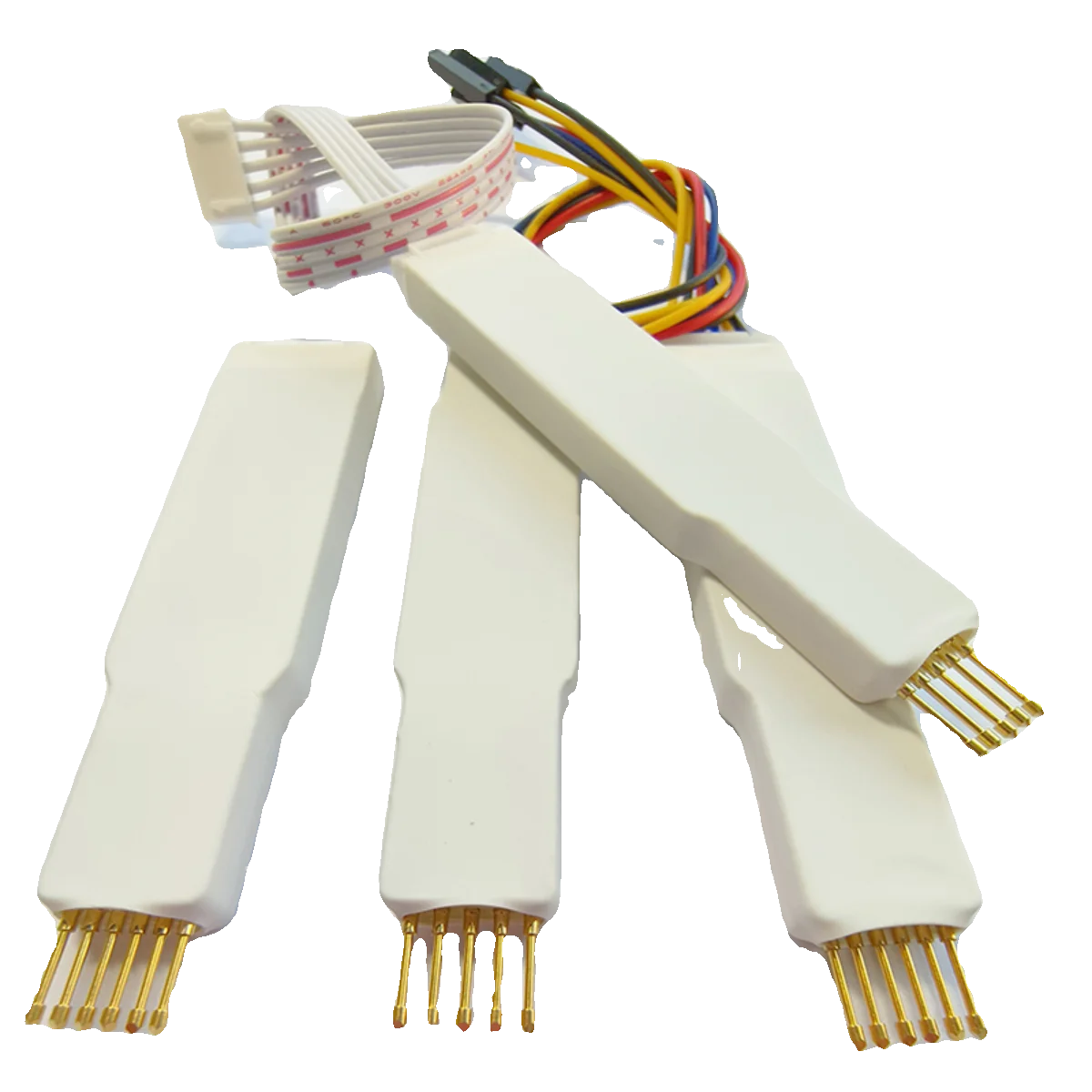 

10 шт. 1,27 2,0 2,54 мм пружинный зонд Pogo Pin для программирования STM32 STM8 4P 5P 6P акриловый высокопрочный корпус с алмазной головкой