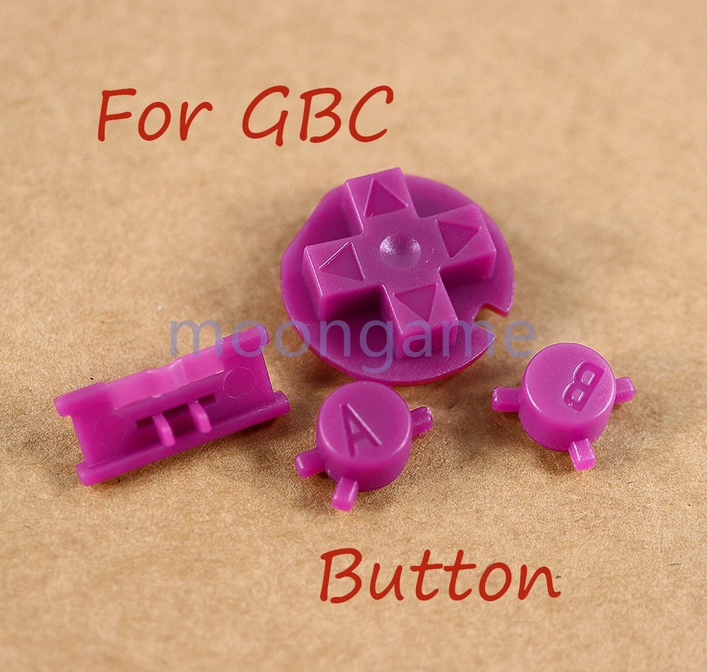 1set High Quality Full Set Button For Gameboy Color GBC Button Direction Key Operation Key AB Key Cross Key D-Pad
