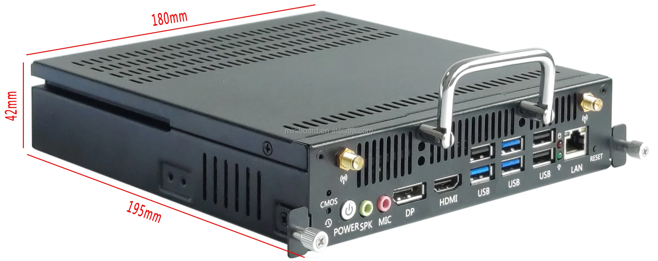 Manufacturer Hot Sale Mini PC OPS-MX8900 Support In tel 8/9th Gen I3 I5 I7 I9 USB 4K M.2