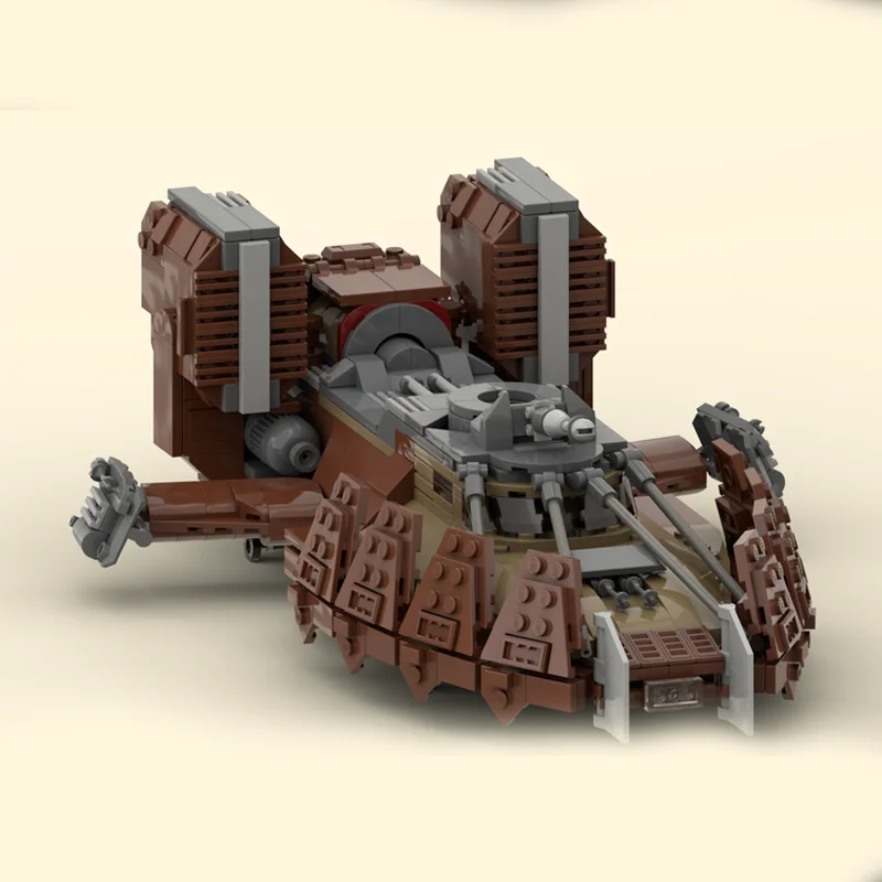 831 stücke MOC Pirate Tank Star Schlacht Modell Bausteine Bau Weihnachten Geschenke Montieren Kreative Spielzeug Bildung Ziegel Kinder