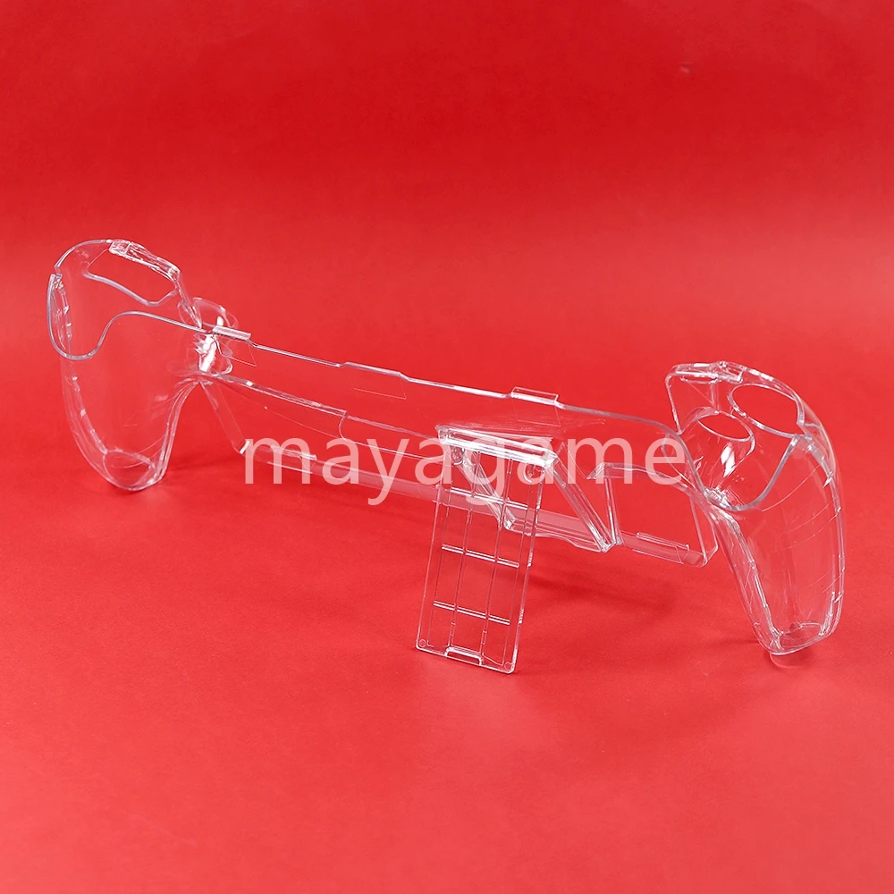 5 قطعة حافظة شفافة لوحدة تحكم بوابة PS5 حافظة حماية كريستالية صلبة ملحقات ألعاب شل