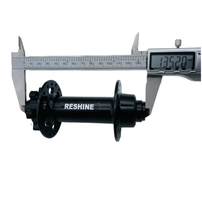 RESHINE Thru-Axle Hub Suitable for 20-26 Inch Cassette-equipped Fat-tire Snow Bikes E-bikes and Fat Bikes Bearing Hub HG Freehub