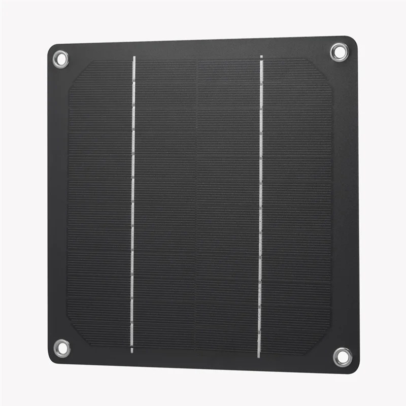 防水ソーラーパネルファンキット、ミニソーラーパネル、換気、鶏小屋、ペットハウス、RV、5W
