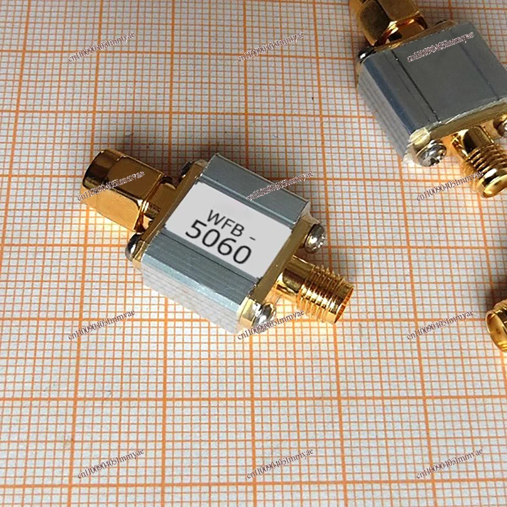

5.8G (5000-6000MHz) UWB Wireless System Dedicated Wideband Bandpass Filter with SMA Interface