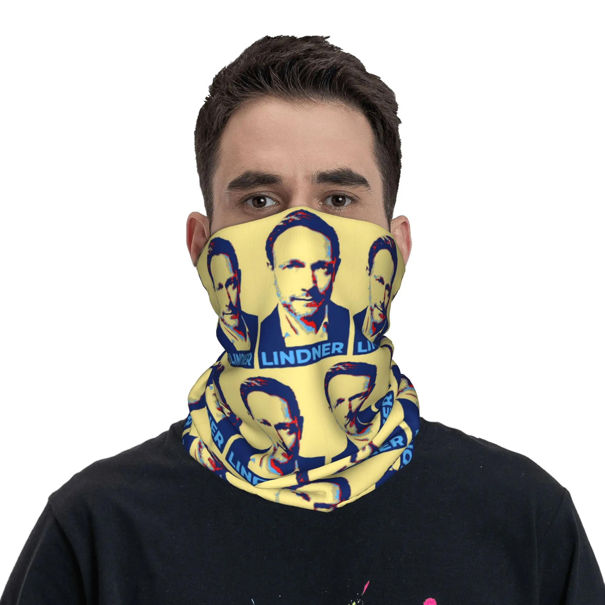Legend Christian Lindner Minister Of Finance Bandana Neck Cover Printed Mask Scarf Warm Headwear Cycling Unisex Adult Breathable