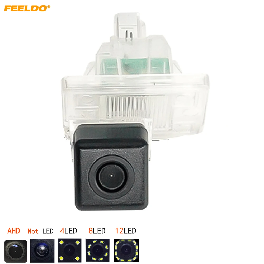 FEELDO Car Rearview Reverse Parking Camera For  Mercedes Benz SLK/SLC Class(R172)/GL Class(13-21)/A Class(12-21)/V Class(14-21)