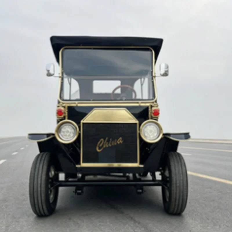 Brand Classic Vintage Electric Golf Cart Reversing Image 4 Wheelers Adult Cheap Vintage Classic Car Early 20th-Century Models