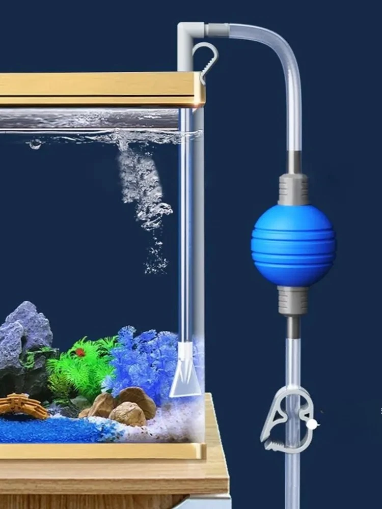 AliExpress NONE Fish Tank Water Exchanger Aquarium Gravel Cleaner,siphon Hose Siphon Pump Fish Manure Suction Hose Cleaning and Drainage Tool