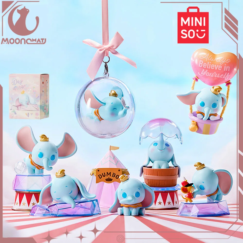 

Фигурка Miniso из мультфильма Disney, милая декоративная аниме-фигурка в стиле дневной иллюзии, Коллекционная модель, подарок для детей