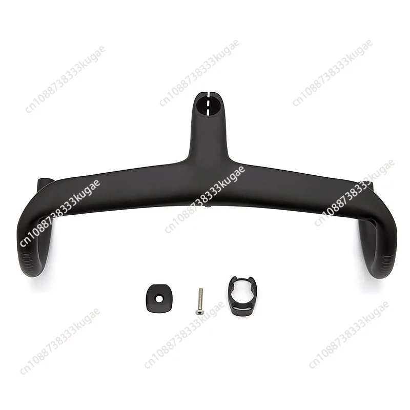 Carbon fiber road bike bicycle pneumatic handle integrated wing shape pneumatic integrated bend handle