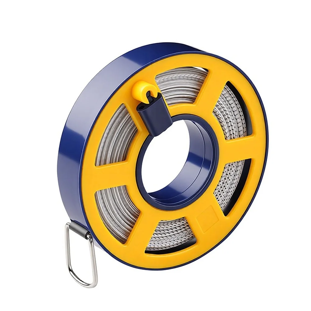 10*9.5cm Dual Scale Ruler Dual Scale Tape Measure Sewing Tape Measure Shockproof ABS Casing Smooth Crank Handle