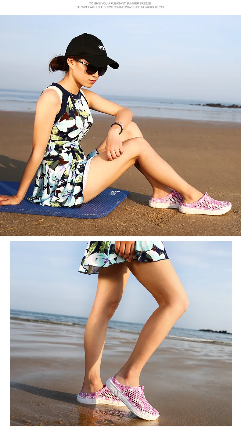 Damen Grüne Peaked Clogs Sommer Slip-On Schuhe Bequemes Atmungsaktives EVA-Material Modisches Schuhwerk – Detail 15