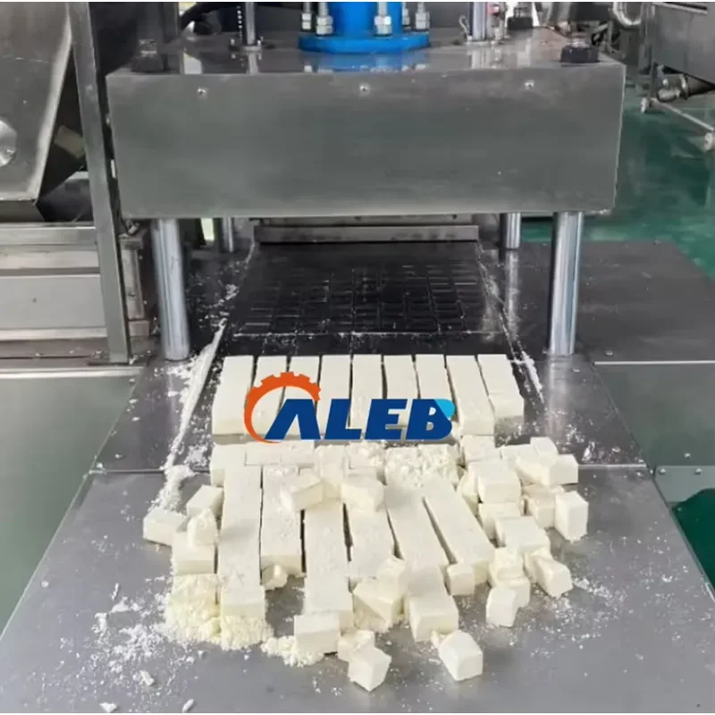 YWM Certificate Seasoning Bouillon Cube Mozzarella Cheese Maker Shaping Machine Sugar Bar Molding Machine