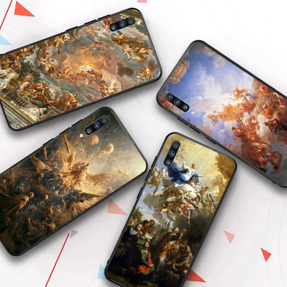 

Vintage Mural Prints Phone Case For Samsung A 10 11 12 13 20 21 22 30 31 32 40 51 52 53 70 71 72 73 91 13 Shell