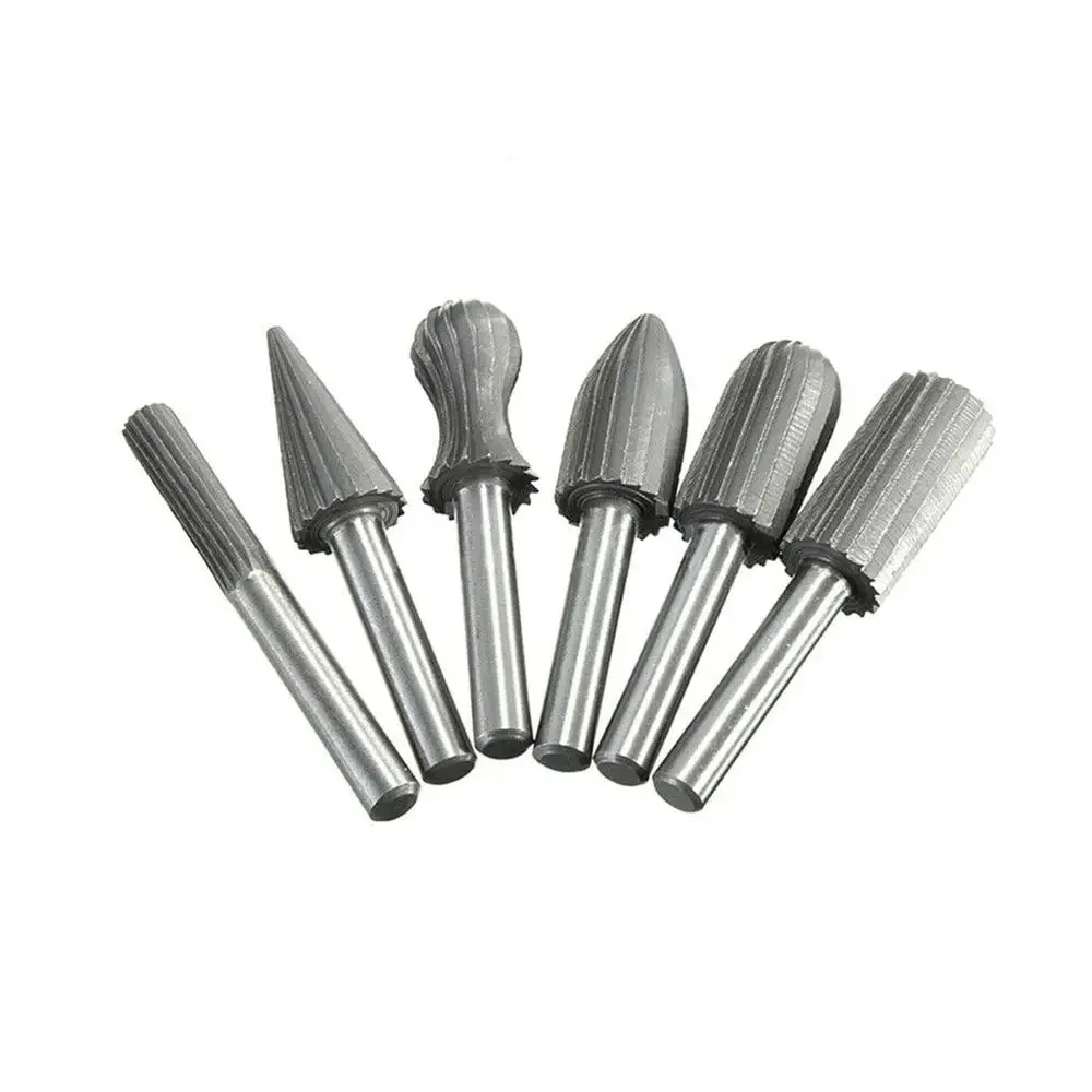 Imagem -05 - Krachtige-carbide Cutter Grupo Rotary Burr Grupo Cnc Gravura Bit Rotary File Bur Shank Moagem mm Pcs