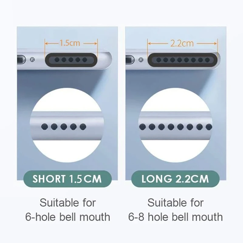 Anti Dust Protector Long &Short Dustproof Net Stickers for phone Horns Anti Dust Mesh Self-Adhesive Sticker