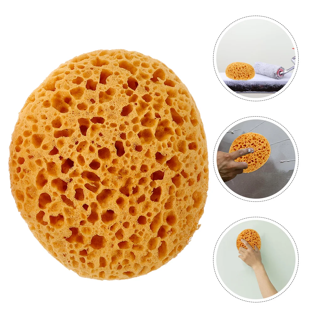 Textured Sponge Bath Wall for Repair Dry Detachable Khaki Ceiling Tool Cleaning Sponges