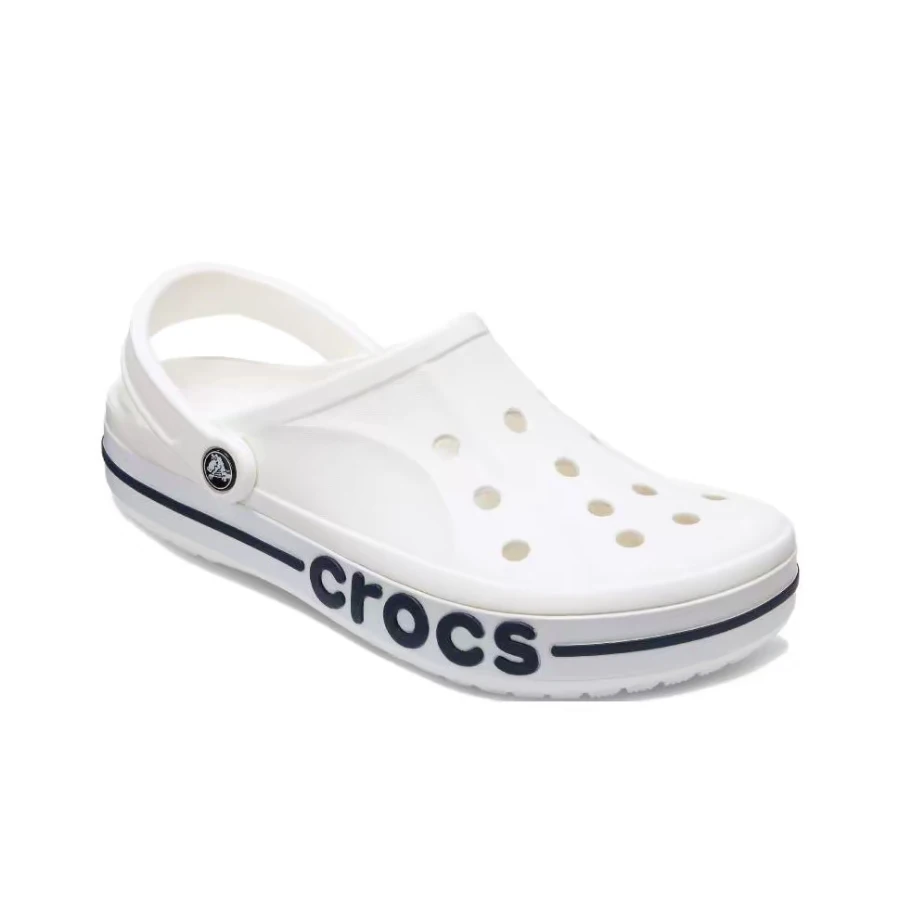 Crocs Bayaband Clog Unisex Off-White Outdoor Clogs – Lightweight Build, Non-Slip Sole, Versatile & Comfortable Wear 205089-126