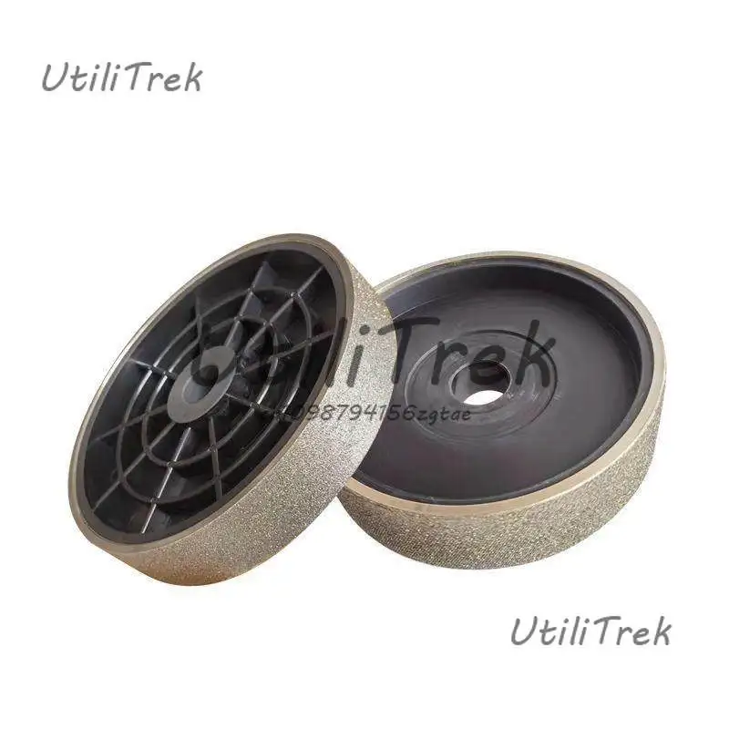 

200x38x25.4mm Diamond Grinding Wheels Jewelry Polishing Machine Diamond Lapidary Jewelry parallel Grinding Wheel polishing wheel