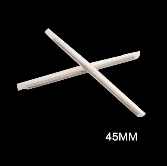 1000pcs/lot Protection Epissure 45mm Smoove Fiber Optic Splice Protector Tubo Cable Heat Shrink Tube Protector Sleeves