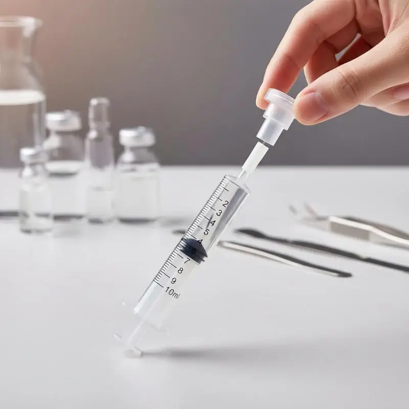 B*10ml Clear 1/3Pcs Syringe PP Perfume Dispenser Tool 10ML Refills Cosmetics For Quantitative Distribution Of Refillable Bottles