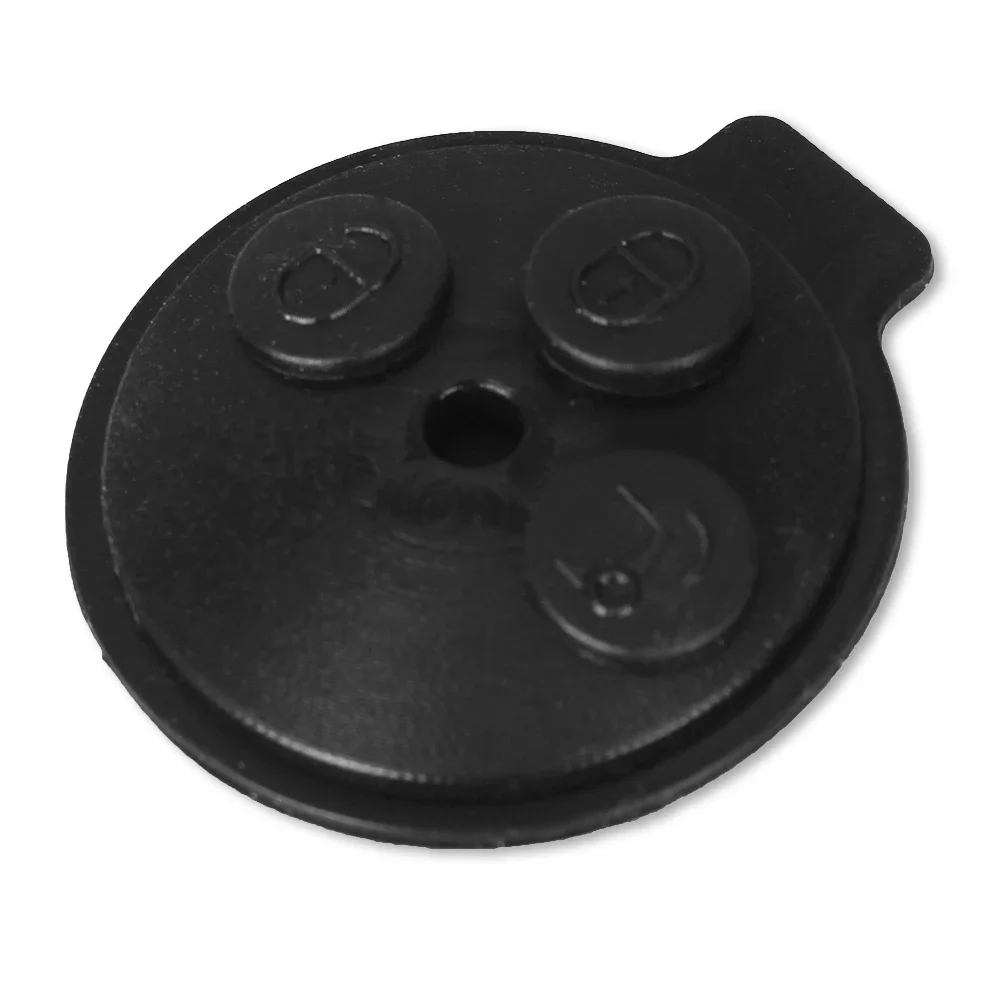 2pcs/lot Remote Key Shell Case Button Pad For Benz Mercedes Smart Fortwo 450 Forfour 451 Roadster City Coupe Cabrio Soft