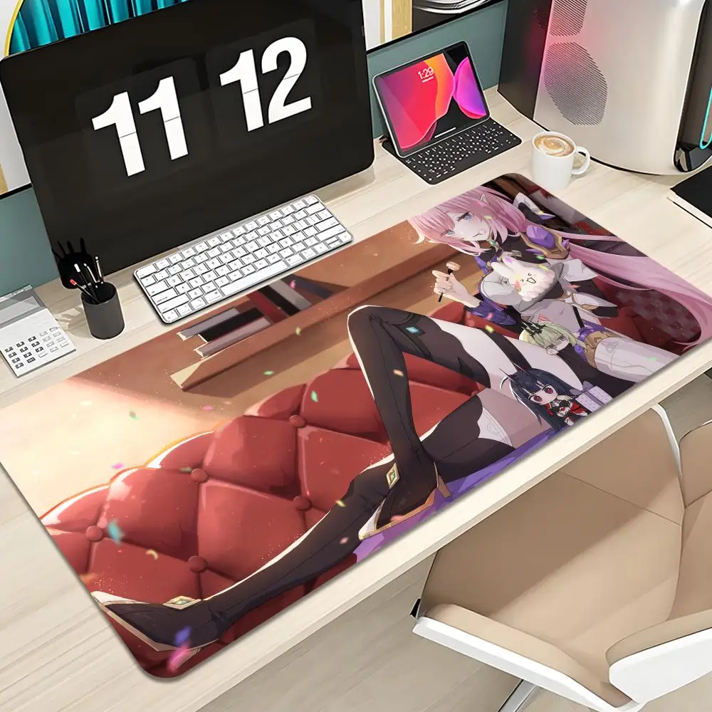 

Honkai Impact 3 Elysia Mouse Pad Keyboard Mousepad large 1200X600 mm Desk Mat PC Gamer Office Carpet Home Table pad