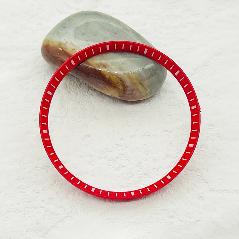 30.5mm SKX007 Replace Chapter Ring Fits SKX009 SRPD Watch Cases Plastic Inner Ring NH35 NH36 Men's diving Movement Refit Parts