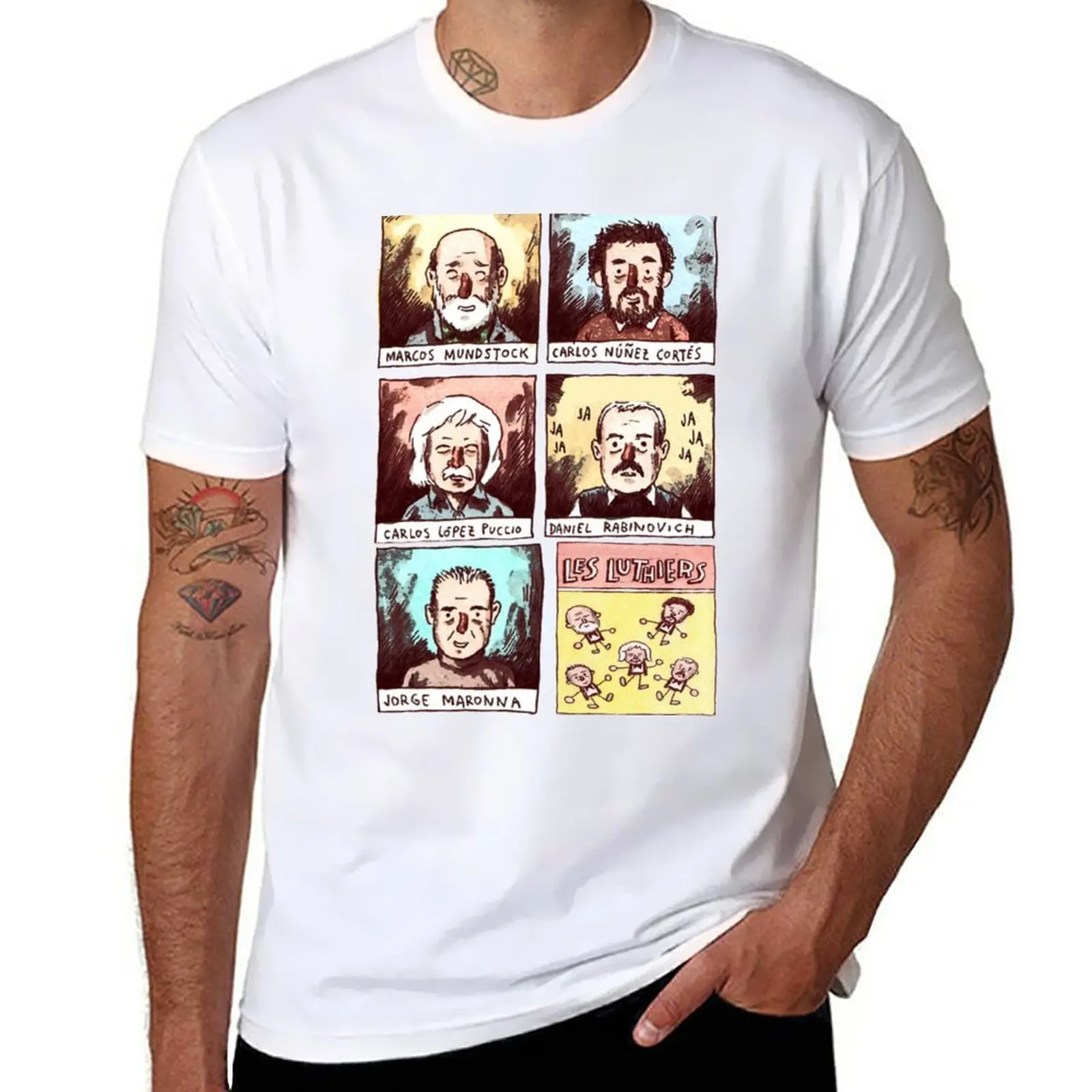 New LES LUTHIERS T-Shirt quick drying t-shirt summer clothes plus size tops mens champion t shirts