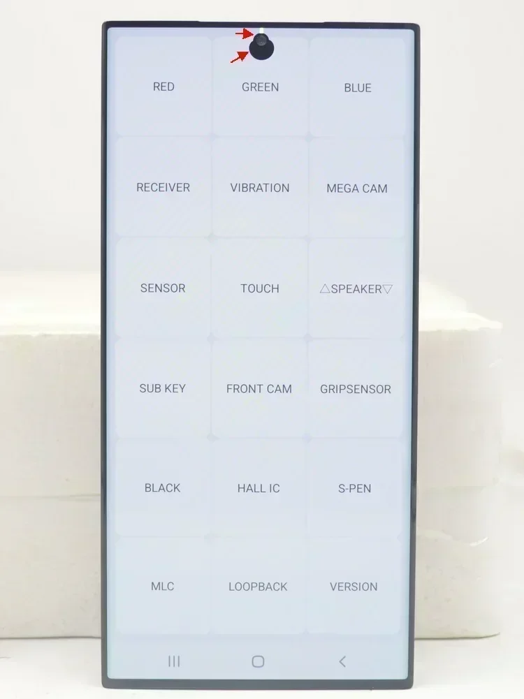 Écran AMOLED S23 Ultra pour Samsung Galaxy S23 Ultra SM-S918B S918B/DS Écran LCD Remplacement de l\'assemblage de l\'écran tactile numérique.