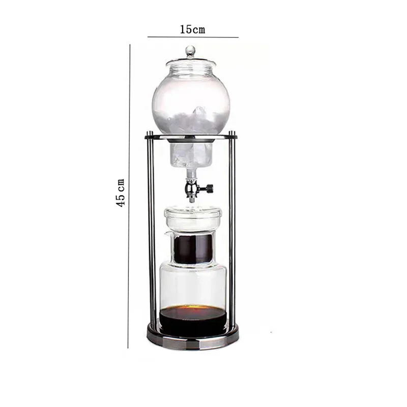 600ml Classic Cold Brew Coffee Ice Coffee Maker Espresso Coffee Drip Pot