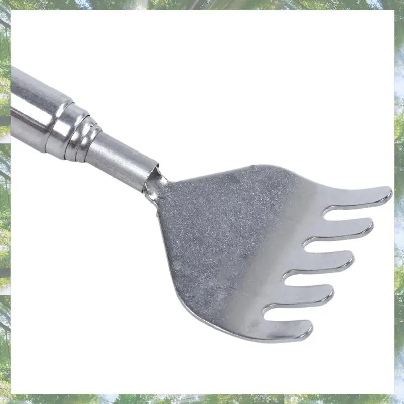 Premium-4X ausziehbarer Rückenkratzer mit Teleskopgriff