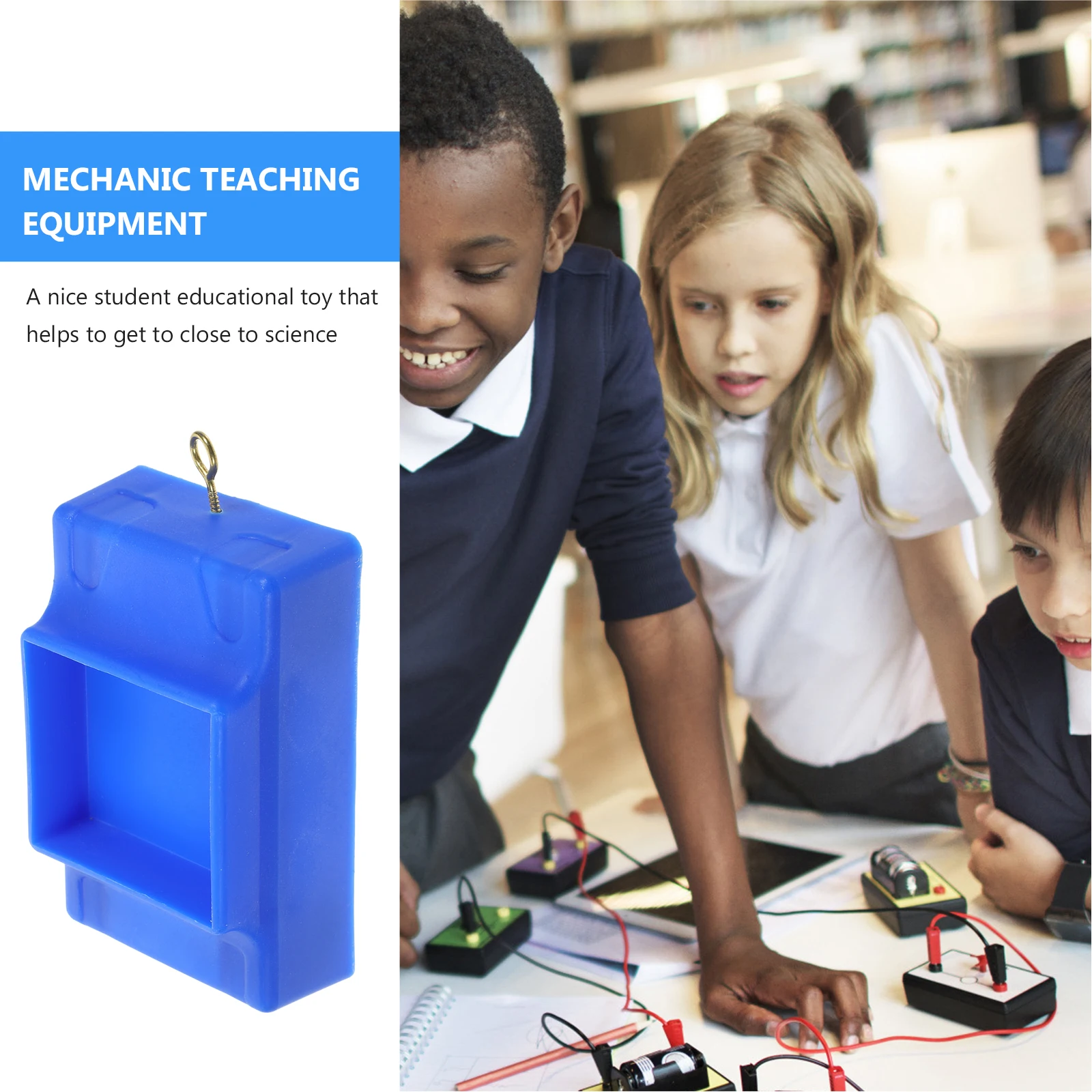 

2 Pcs Magnetic Mechanics Car Primary School Teaching Tools Plastic Toy Physical Experiment Equipments