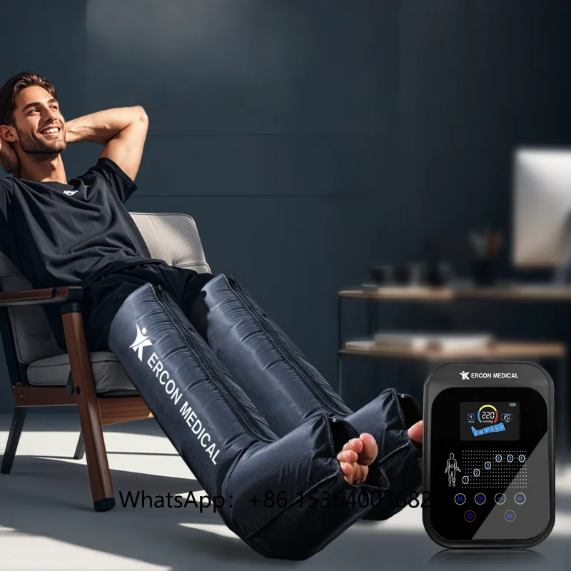 

TJXL-Customized Professional 6 Chambers Air Compression Sleeves Sports Recovery Pump Boots for Athlete Lymph Drainage